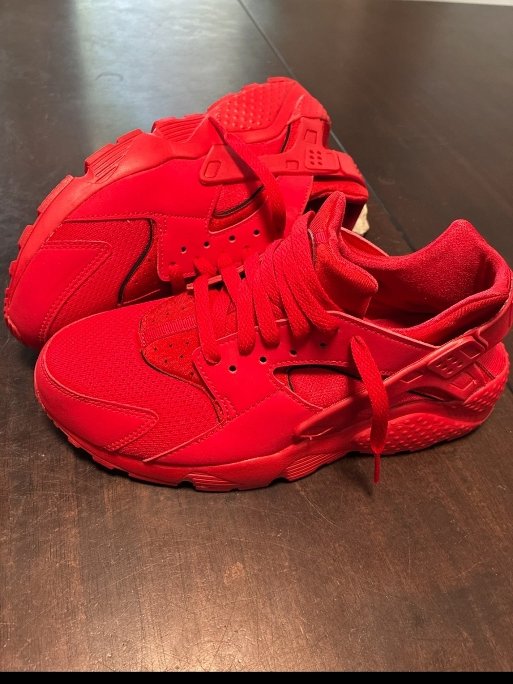 Nike Kids Red All-Over Athletic Sneakers